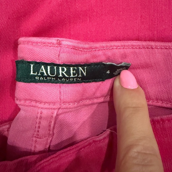 RALPH LAUREN Vibrant Pink Jeans - Picture 4 of 4
